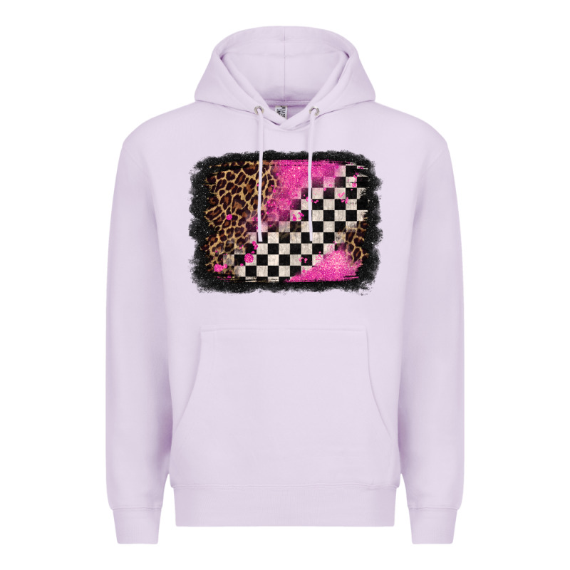Racing Leopard Background Premium Hoodie by Jasminsmagicworld | Teevron