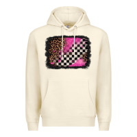 Sandshell racing leopard background Premium Hoodie - Jasminsmagicworld
