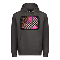 Smoke racing leopard background Premium Hoodie - Jasminsmagicworld