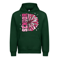 Forest Green senior 2024 pink cheer Urban Hoodie - MaliasSmallBusiness