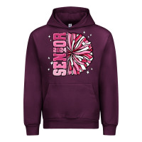 Mauve Wine senior 2024 pink cheer Urban Hoodie - MaliasSmallBusiness