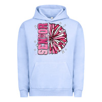 Pigment Grape Ice senior 2024 pink cheer Urban Hoodie - MaliasSmallBusiness