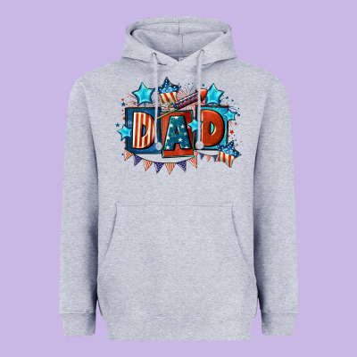 American Dad  4th Of July Heavyweight Hoodie Designed By Cowgirlartshop