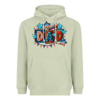 Matcha American Dad  4th of july Heavyweight Hoodie - CowGirlArtShop