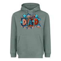 Sage American Dad  4th of july Heavyweight Hoodie - CowGirlArtShop