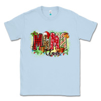 Dusty Blue mama claus Classic Tee - Zillion Design Studio