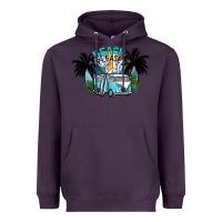 Plum beach please Heavyweight Hoodie - SublimationCraftShop
