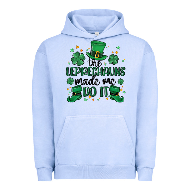 The Leprechauns Made Me Do It Urban Hoodie by MaliasSmallBusiness | Teevron