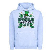 Pigment Grape Ice the leprechauns made me do it Urban Hoodie - MaliasSmallBusiness