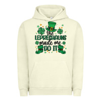 Pigment Pistachio the leprechauns made me do it Urban Hoodie - MaliasSmallBusiness