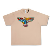 Burro thunderbird with usa flag and sunflowers Urban Heavy Tee - Artiststas