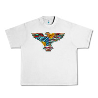 Lunar Rock thunderbird with usa flag and sunflowers Urban Heavy Tee - Artiststas
