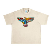 Sandshell thunderbird with usa flag and sunflowers Urban Heavy Tee - Artiststas