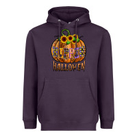 Plum hippie halloween Heavyweight Hoodie - CowhideDigitalArt