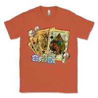 Copper western rodeo playing cards tbw Classic Tee - texasbilliewilder