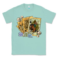 Seafoam western rodeo playing cards tbw Classic Tee - texasbilliewilder