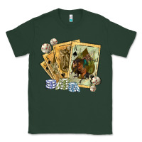 Sports Green western rodeo playing cards tbw Classic Tee - texasbilliewilder