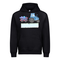 Black easter tractor boy Urban Hoodie - MaliasSmallBusiness