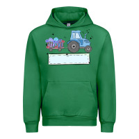 Emerald easter tractor boy Urban Hoodie - MaliasSmallBusiness