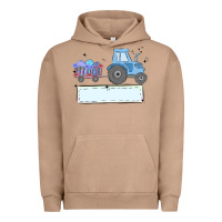 Pigment Burro easter tractor boy Urban Hoodie - MaliasSmallBusiness