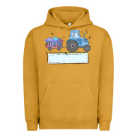 Pigment Peanut Butter easter tractor boy Urban Hoodie - MaliasSmallBusiness
