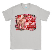Moon Dust Valentines Day Pig Hogs And Kisses Classic Tee - RanaPortraitStore