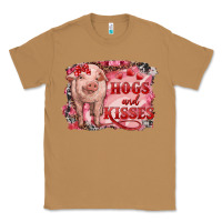 Toasted Coconut Valentines Day Pig Hogs And Kisses Classic Tee - RanaPortraitStore