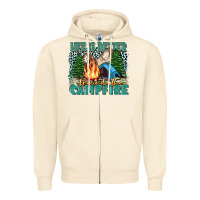 Sandshell life is better around the campfire Zipper Hoodie - Zillion Design Studio