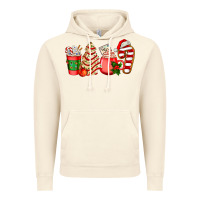 Vintage Artic christmas tree cake and coffee cups ado Vintage Hoodie - AdoDesignShop