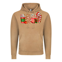 Vintage Camel christmas tree cake and coffee cups ado Vintage Hoodie - AdoDesignShop