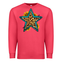 Cardinal western leopard star Premium Sweatshirt - HRA Design Shop