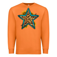 Carrot western leopard star Premium Sweatshirt - HRA Design Shop