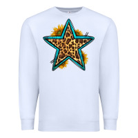 White western leopard star Premium Sweatshirt - HRA Design Shop