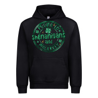 Black prone to shenanigans and malarkey Urban Hoodie - MaliasSmallBusiness