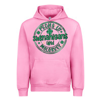 Fuchsia Pink prone to shenanigans and malarkey Urban Hoodie - MaliasSmallBusiness