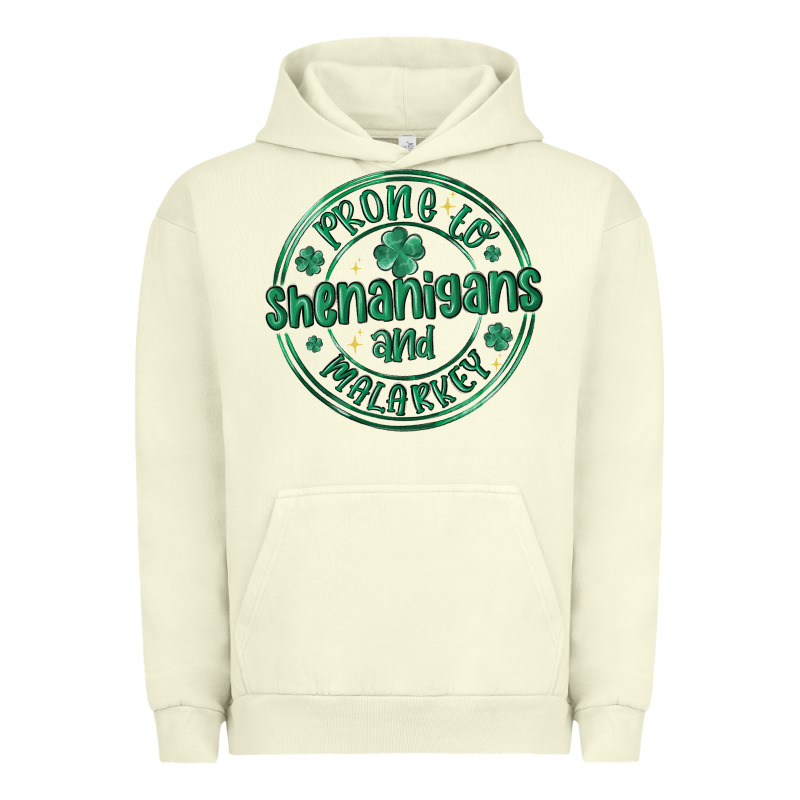 Prone To Shenanigans And Malarkey Urban Hoodie by MaliasSmallBusiness | Teevron