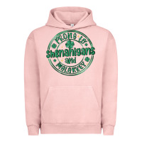 Pigment Salmon prone to shenanigans and malarkey Urban Hoodie - MaliasSmallBusiness