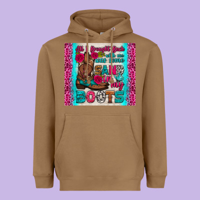 All I Brought Back With Me Was Some Sand In My Boots Tumbler Heavyweight Hoodie Designed By Hra Design Shop
