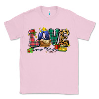 Bubblegum Pink love came down luke 2 11 Classic Tee - Zillion Design Studio