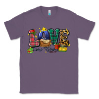 Lavender love came down luke 2 11 Classic Tee - Zillion Design Studio