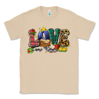 Mushroom love came down luke 2 11 Classic Tee - Zillion Design Studio