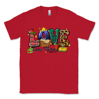 Red love came down luke 2 11 Classic Tee - Zillion Design Studio