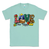Seafoam love came down luke 2 11 Classic Tee - Zillion Design Studio