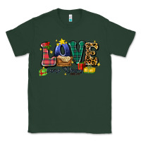 Sports Green love came down luke 2 11 Classic Tee - Zillion Design Studio