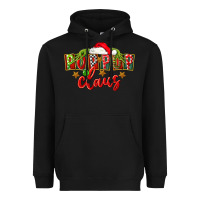 Black christmas pop pop claus Heavyweight Hoodie - FaDigitalArtStudio