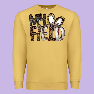 My Is On That Field Premium Sweatshirt Designed By Racoondesign