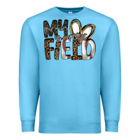 Ocean Blue my is on that field Premium Sweatshirt - RacoonDesign