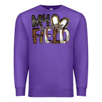 Purple my is on that field Premium Sweatshirt - RacoonDesign