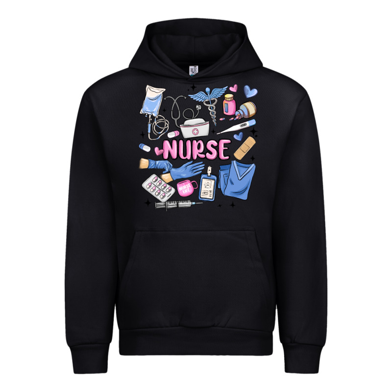Can't Talk Right Now Doing Nurse Stuff Urban Hoodie by MaliasSmallBusiness | Teevron