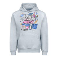 Heather Grey can't talk right now doing nurse stuff Urban Hoodie - MaliasSmallBusiness